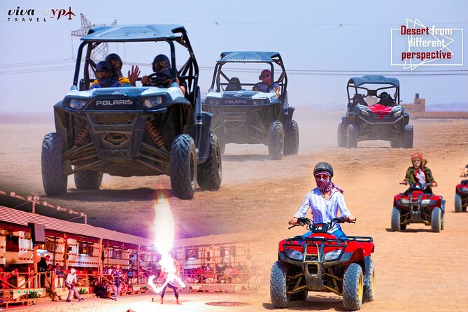 Hurghada Adrenaline Safari: ATV, Buggy, Camel, Dinner & Show - A short buggy ride, not a full buggy adventure