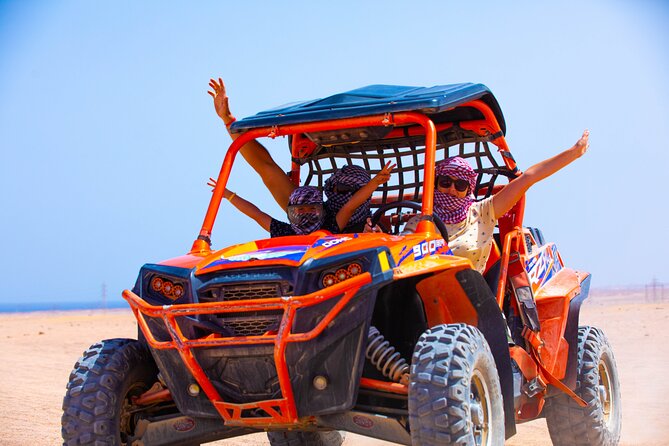 Hurghada Adrenaline Safari: ATV, Buggy, Camel, Dinner & Show - Learning to handle the quad bike