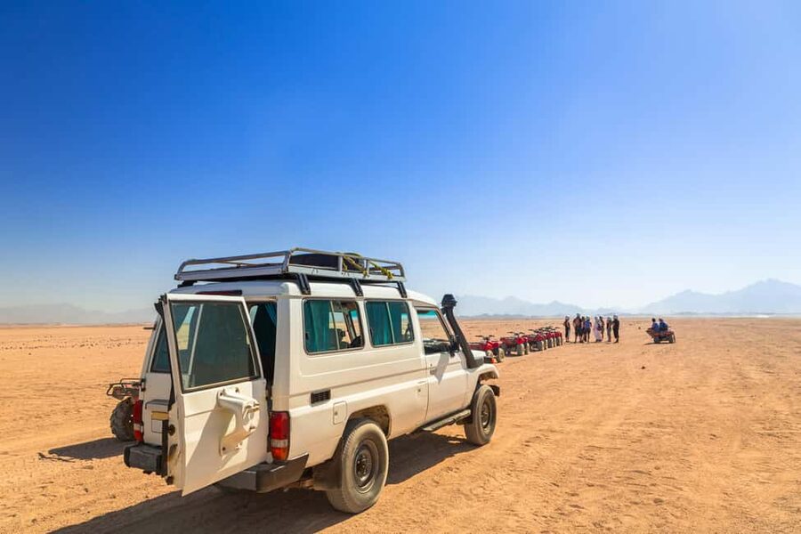 Hurghada: ATV Quad, Jeep and Buggy Safari with BBQ Dinner - The buggy ride is fun, but short