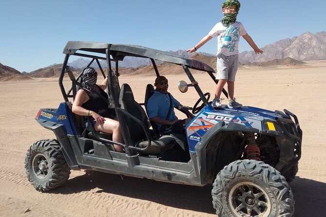 Hurghada: ATV Quad Safari, Camel Ride & Bedouin Village Tour - Photos, sunset, and what to expect from the camera service