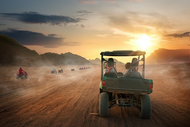 Hurghada: ATV Quad Safari, Camel Ride & Bedouin Village Tour - Hotel pickup and the start at the quad station