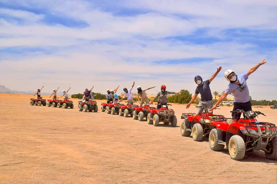 Hurghada: Desert Quad, Bedouin Village, and Camel Ride Tour - The camel ride is memorable, but very short