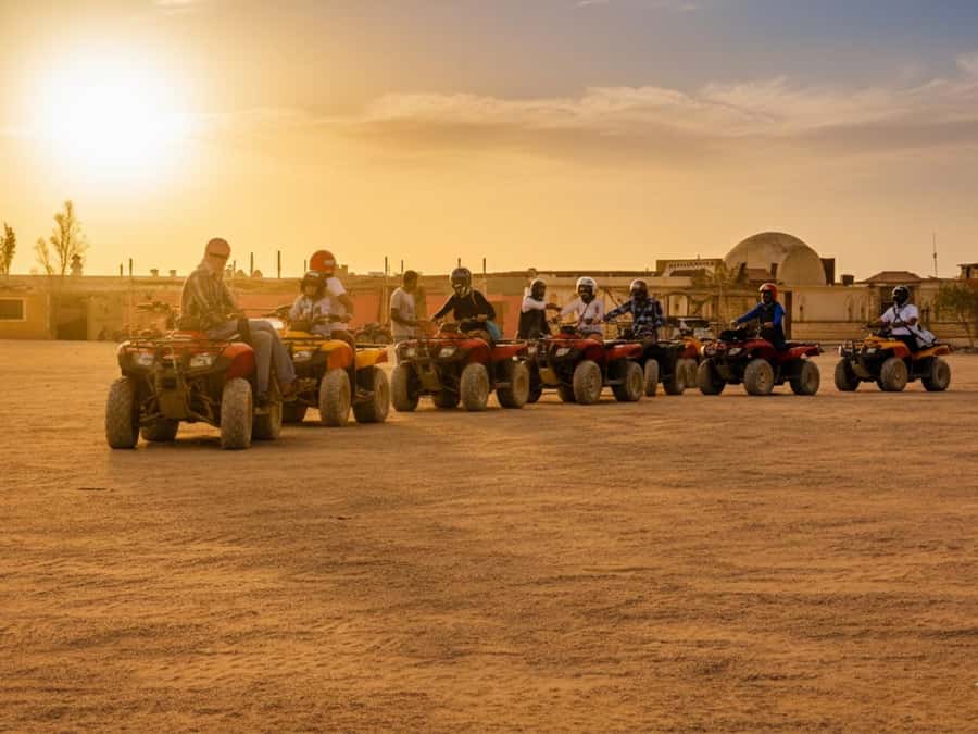 Hurghada: Desert Quad Bike Camel Ride with Optional GoPro - Key points at a glance