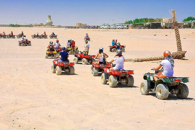 Hurghada Desert Safari Experience, ATV Quad, Camel Ride & Dinner - The Traditional Evening Show