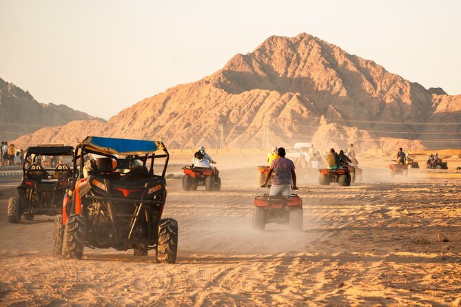 Hurghada Desert Safari Experience, ATV Quad, Camel Ride & Dinner - The Spider Car and Its Rough Edges