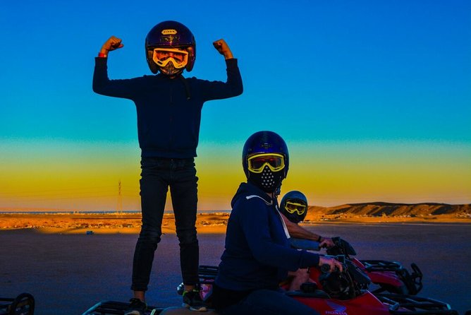 Hurghada Desert Safari on Quad Bikes With Camel for 3 Hours - Getting comfortable on the quad bike