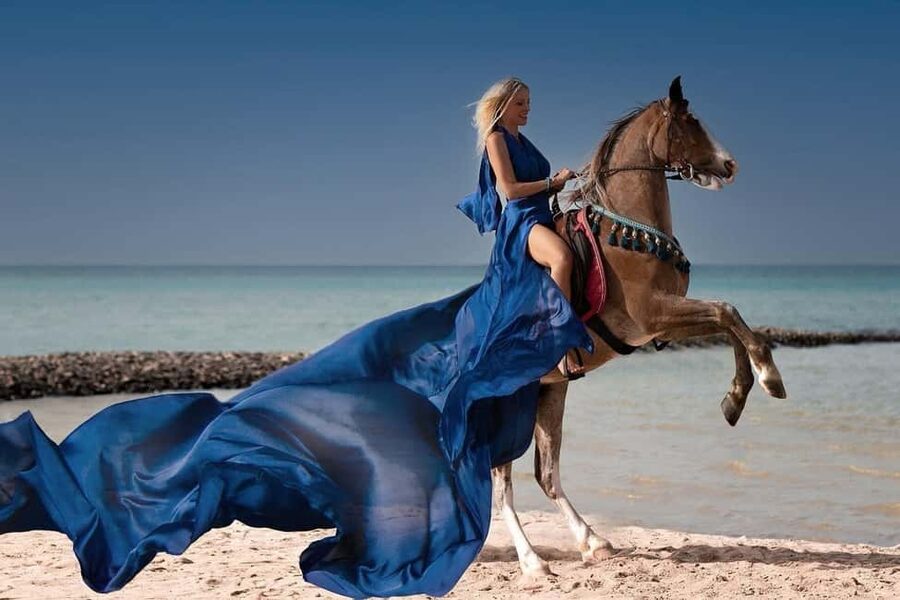 Hurghada: Desert & Sea Horse Riding with + 360° Photos - Photos, videos, and the 360-degree memory