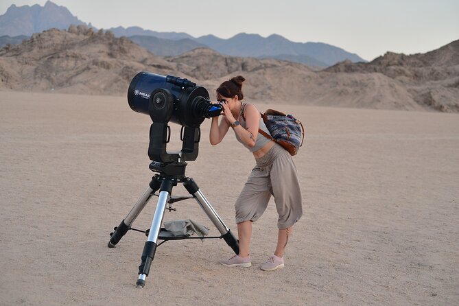 Hurghada Desert Sunset & Stargazing Tour with Dinner by Jeep - Sunset over the desert mountains