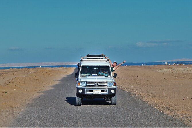 Hurghada Desert Sunset & Stargazing Tour with Dinner by Jeep - The Jeep ride into the Hurghada Desert