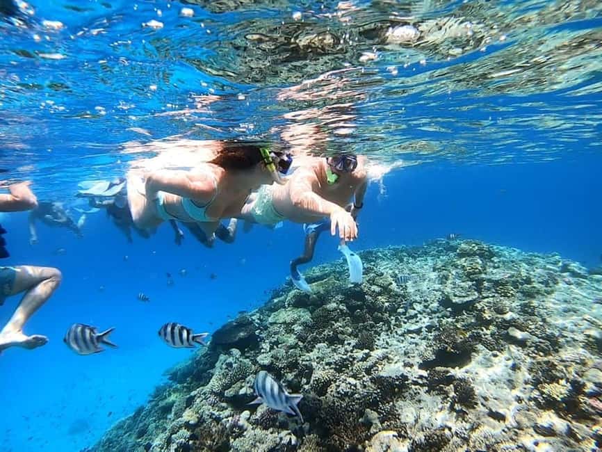 Hurghada: Eden Island Day Trip with Water Sports and Lunch - Banana boats, tubing, and beach time