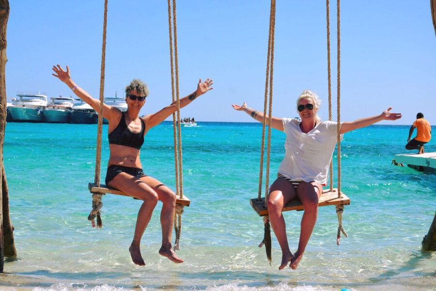 Hurghada:Eden Island Full-Day Trip with Water sports & Lunch - The crew, guides, and family appeal
