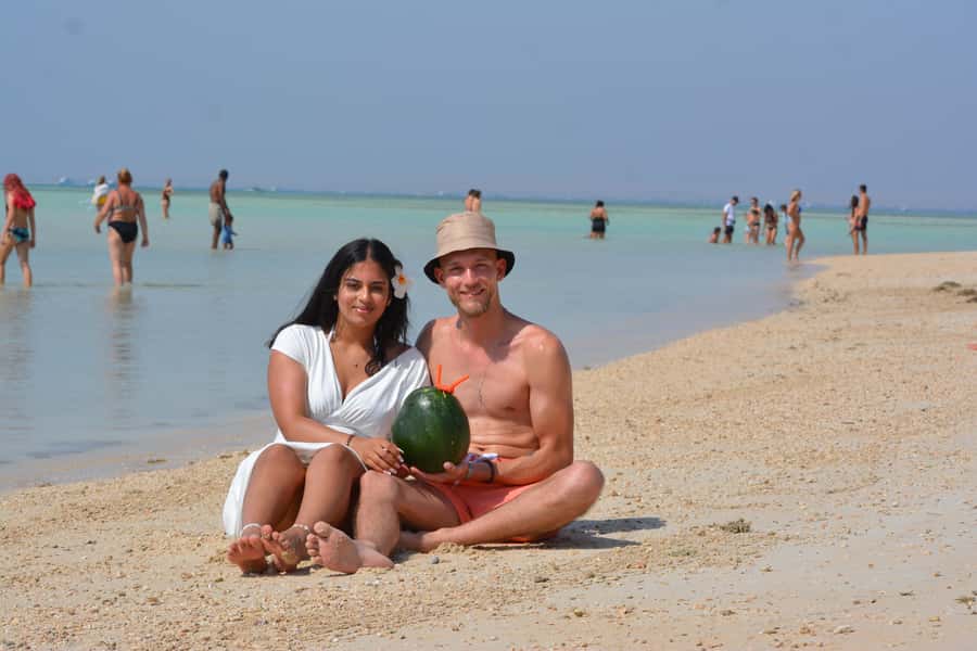 Hurghada: Elegance Yacht Cruise To Orange bay Island W lunch - Snorkeling at Red Sea coral reefs