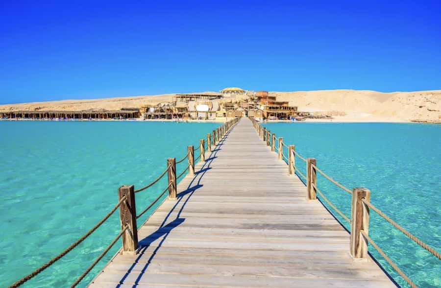 Hurghada: Elegance Yacht Cruise To Orange bay Island W lunch - Orange Bay: one hour of sand and swimming