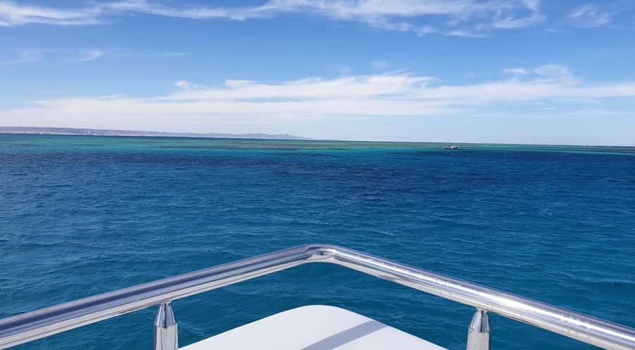 Hurghada: Elite vip snorkeling cruise with BBQ buffet lunch - Searching for dolphins, then snorkeling again