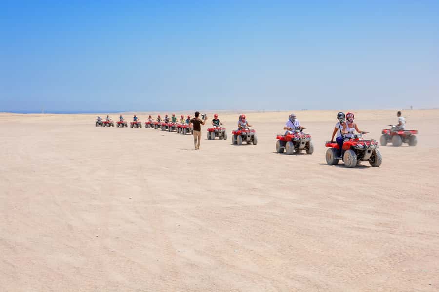 Hurghada: Full-Day Quad & Camel Ride, Stargazing, & Dinner - Riding through valleys, dunes, and open desert