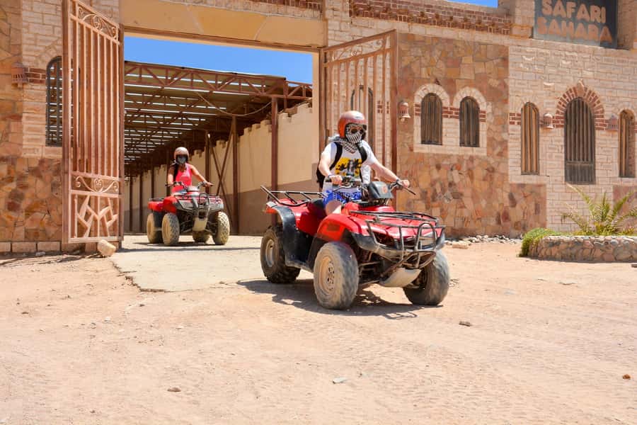 Hurghada: Full-Day Quad & Camel Ride, Stargazing, & Dinner - Hotel pickup from Hurghada and the surrounding resorts