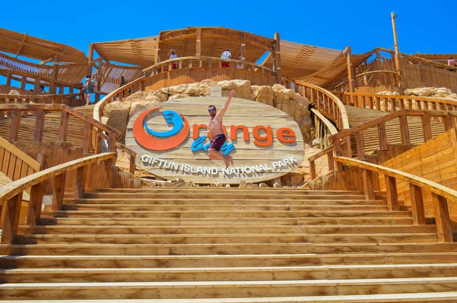 Hurghada: Giftun Island Orange Bay Speedboat Cruise & Lunch - Two short snorkeling stops around Giftun Island