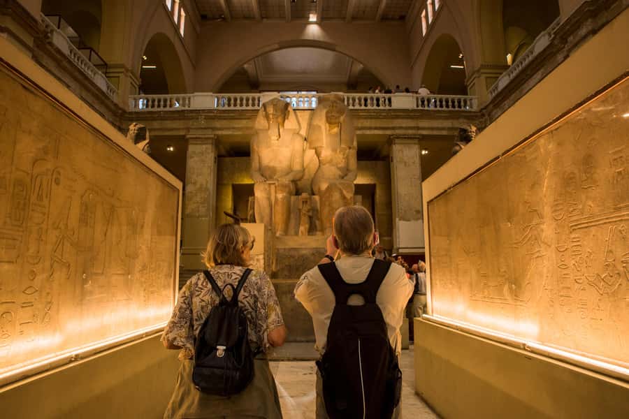 Hurghada: Giza Pyramids, Sphinx, Museum & Old Souq Day Trip - The real value at $63