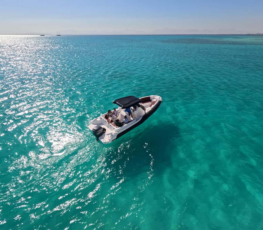 Hurghada: High-Speed Sea Taxi Tour to Orange Bay or Magawish - The speedboat ride: thrilling, quick, and sometimes wet