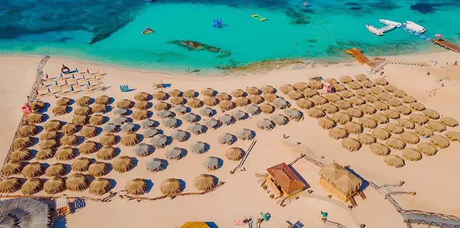 Hurghada: Hula Hula Island Boat Trip with Snorkeling & Lunch - Snorkeling over the Red Sea reef