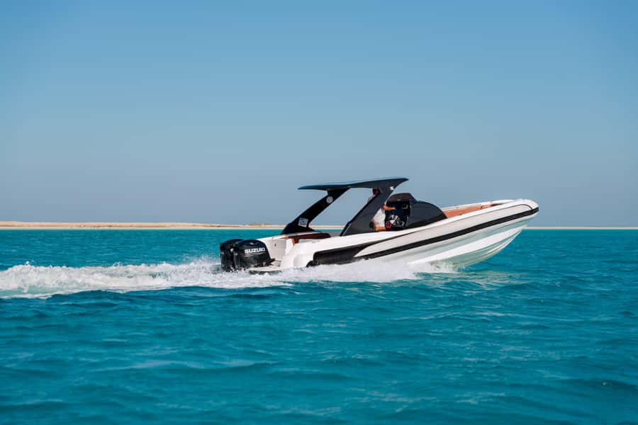 Hurghada: Hula Hula Speedboat w/ Optional Snorkeling & Lunch - Hula Hula Island beach time