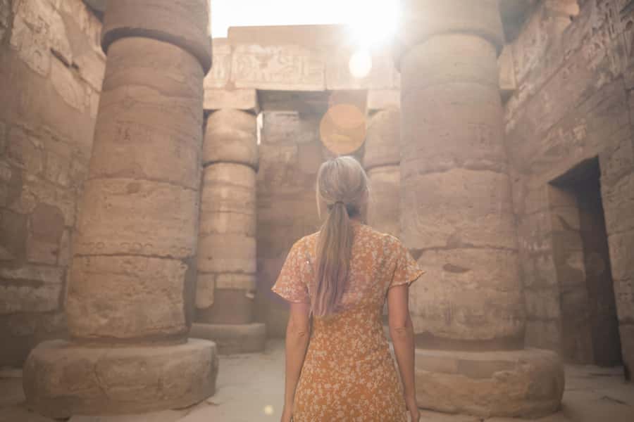 Hurghada: Luxor Highlights All-Inclusive Tour & Balloon Ride - A felucca sail with Egyptian tea