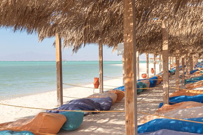 Hurghada: Luxury Cruise to Orange Bay & Hula Hula Island. - Coral, fish, and the snorkeling stop