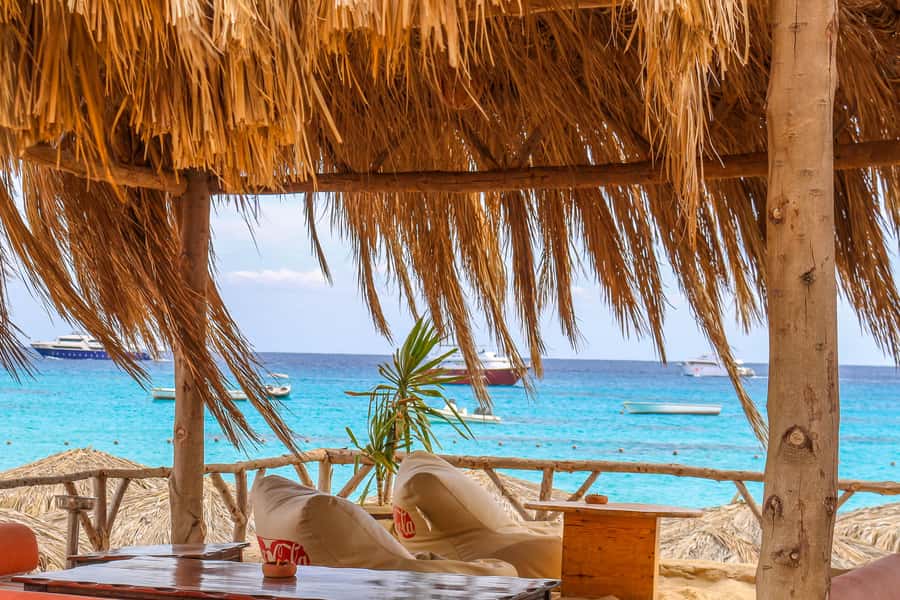 Hurghada: Luxury Cruise Trip to Orange Bay with Lunch - Two Red Sea snorkeling stops at Jiftun and Abu Rimathi