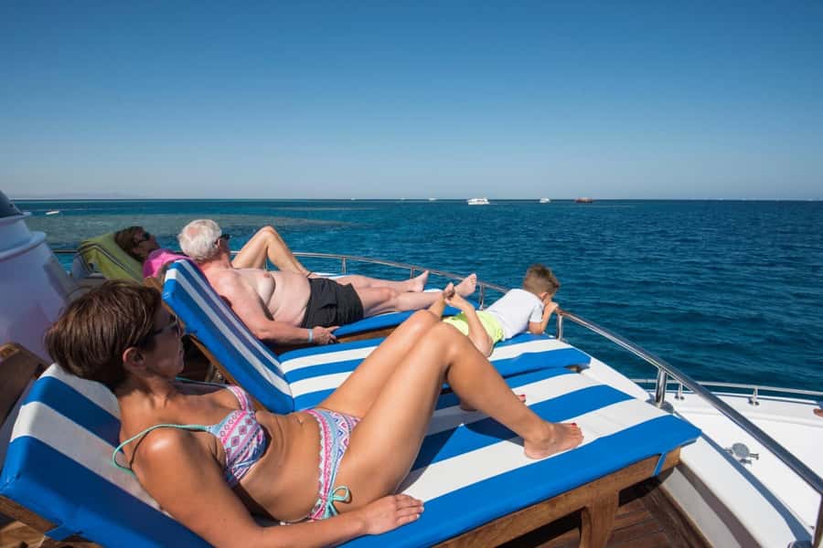 Hurghada: Luxury Orange Bay Cruise with Lunch and Pickup - Key points to know before you book