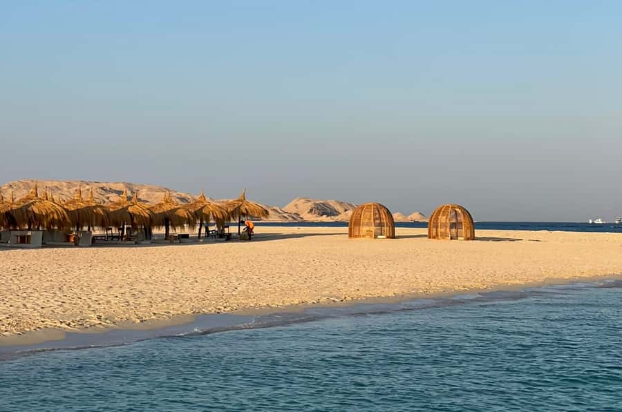 Hurghada: Luxury Orange Bay Cruise with Lunch and Pickup - Setting out from Hurghada Marina