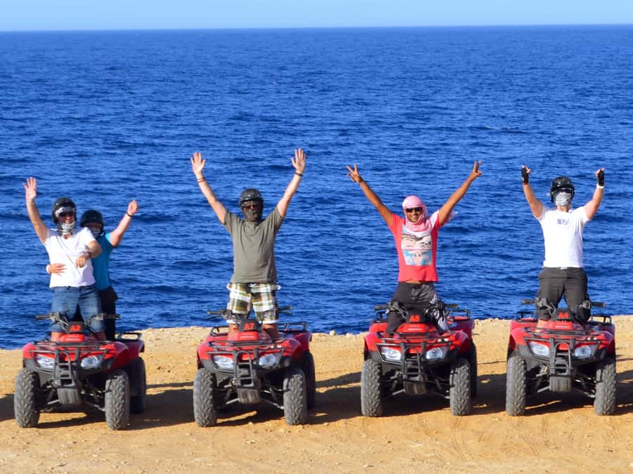 Hurghada: Morning Quad Bike & ATV Adventure Along a Red Sea - The quad and horse combination