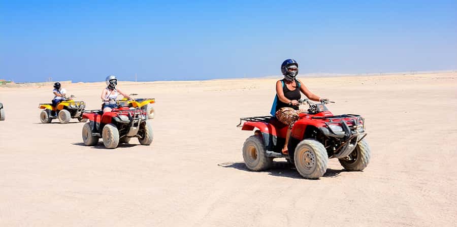 Hurghada: Morning Quad Bike Tour, Camel Ride and Transfer - Sunrise, daytime, or sunset: choose carefully