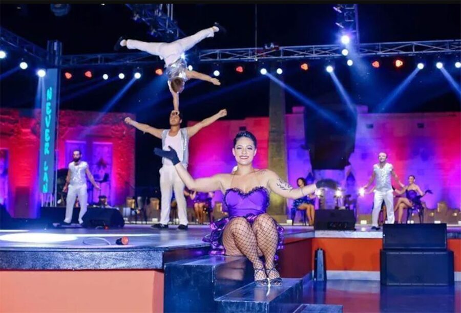 Hurghada: Neverland Musical Show Entry Tickets with Pickup - More than 50 dancers and a wide musical program