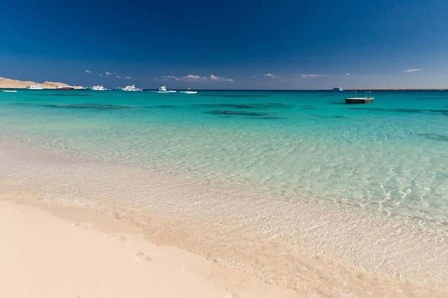 Hurghada: Orange Bay Day Trip with Water Sports and Lunch - Orange Bay: beautiful, busy, and time-limited