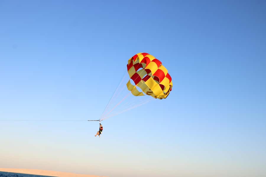 Hurghada: Orange Bay Island with breakfast, lunch & watersports - Breakfast sets up a full day on the Red Sea
