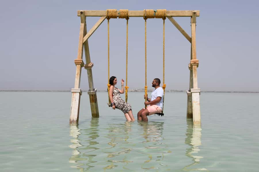 Hurghada: Orange & Giftun Island Cruise with Massage & Lunch - Orange Bay: 75 minutes on the beach