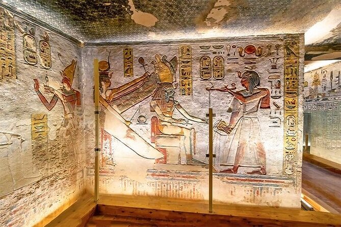Hurghada: Over Day Tour to Luxor & Balloon Ride & Felucca - A camel ride through village life