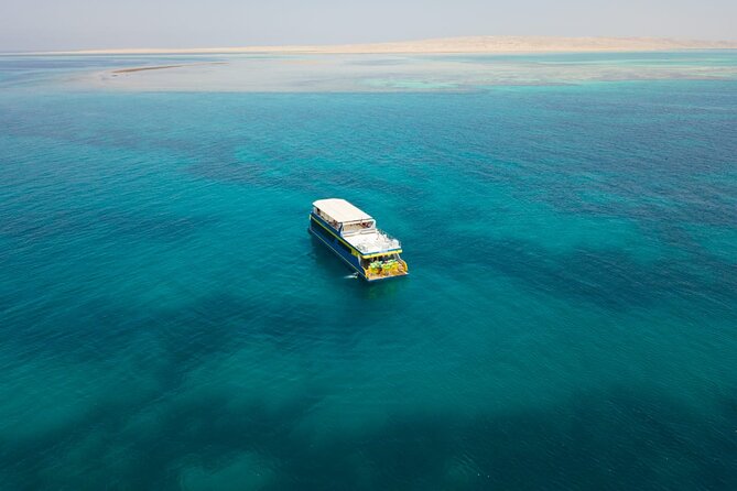 Hurghada Paradise Conquest Semi Submarine Snorkeling Trip - What the semi-submarine viewing area is like
