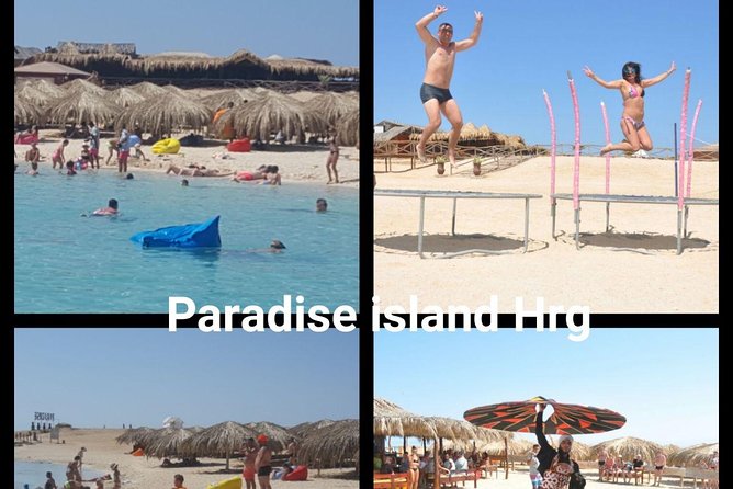 Hurghada Paradise Island - White sand and clear water on Giftun Islands