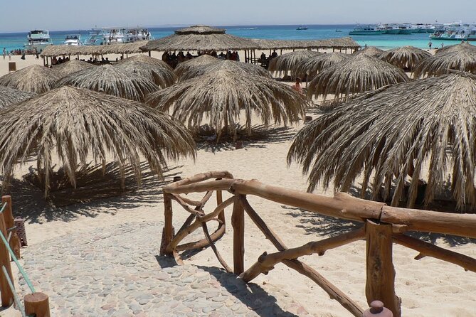 Hurghada Paradise Island - Coral reefs, colorful fish, and two snorkeling stops