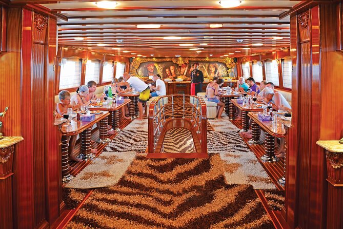 Hurghada Pirates sailing boat to Orange bay & Buffet Lunch - Two guided snorkeling stops, each about one hour