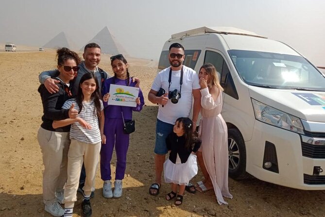 Hurghada Pyramids & Museum Small Group Tour by Van - Giza’s three pyramids and the Sphinx