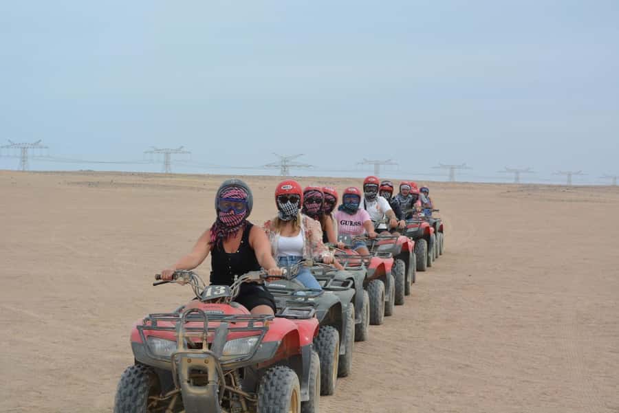 Hurghada: Quad and Buggy Safari with Dinner and Show - Family appeal and safety limits