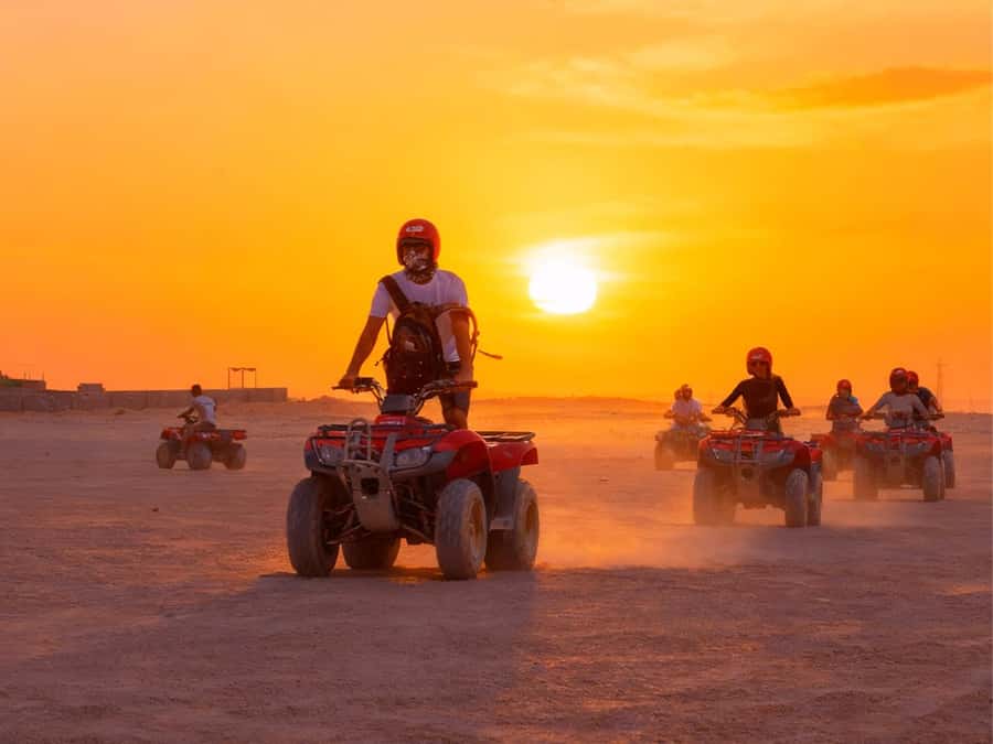 Hurghada Quad & ATV Ride with Camel, Desert Vibes & Sea View - The safety test before the engines start