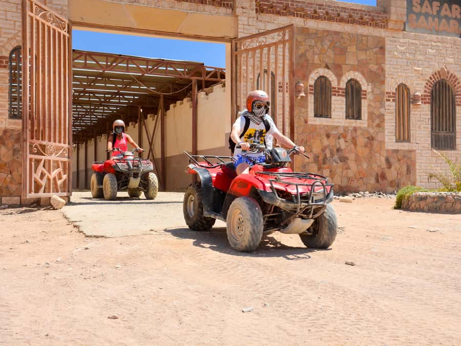 Hurghada Quad & ATV Ride with Camel, Desert Vibes & Sea View - Getting from your hotel to the desert base