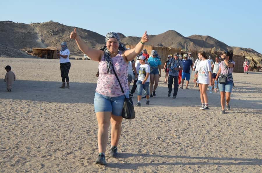 Hurghada: Quad Bike and Camel Ride with Dinner and Show - From hotel pickup to the desert station