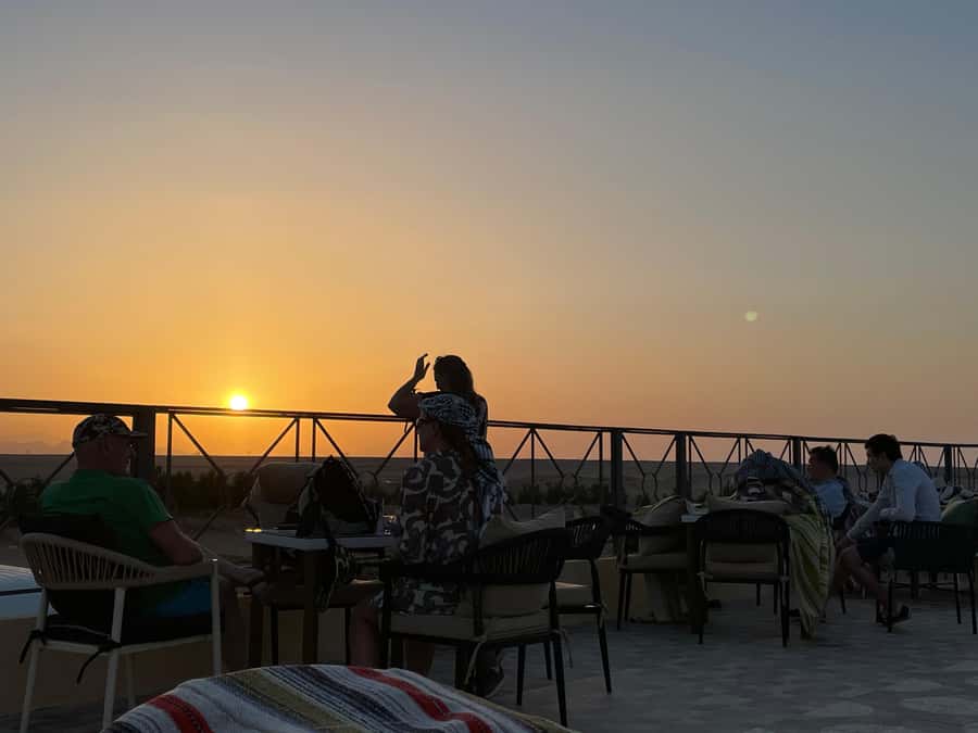 Hurghada: Quad Bike and Camel Ride with Dinner and Show - A short rest stop with water and photos