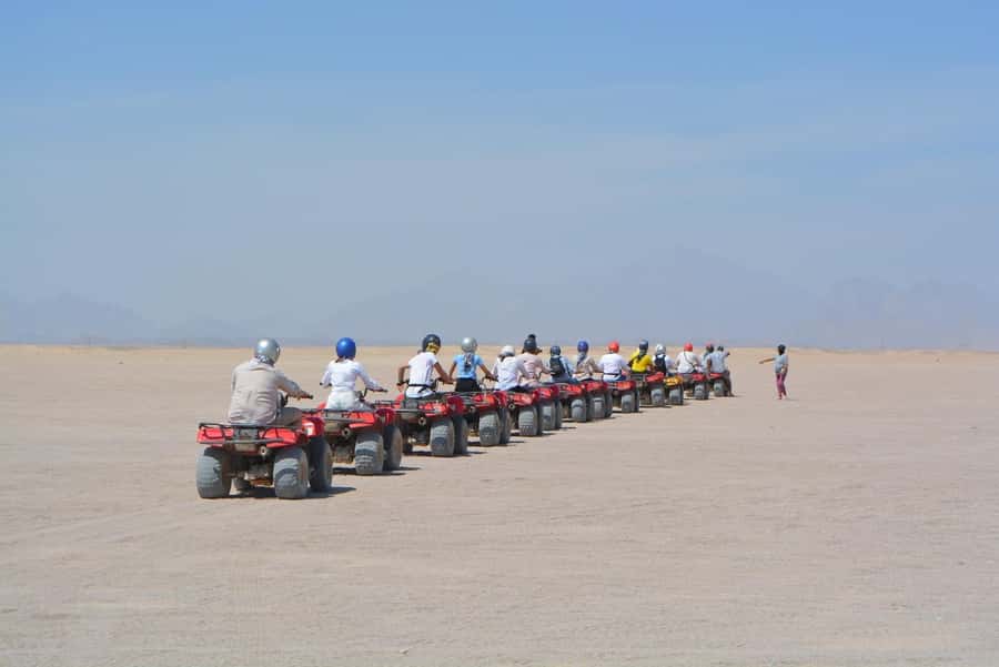 Hurghada: Quad Bike, Buggy, and Camel Ride & Bedouin Village - Afternoon dinner and the oriental show