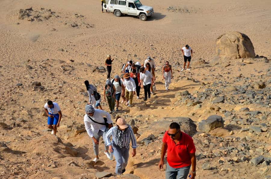 Hurghada: Quad Bike, Buggy, and Camel Ride & Bedouin Village - Hotel pickup and the test area