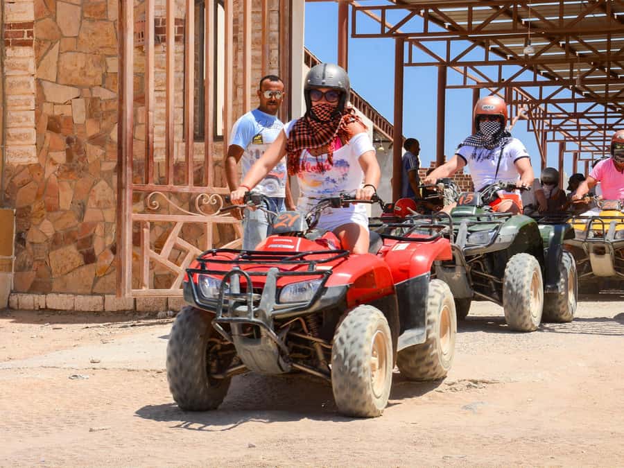 Hurghada: Quad Bike Tour of the Desert and Red Sea - Sunset dinner and stargazing: a longer evening